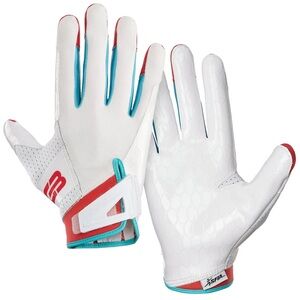Grip Boost DNA 2.0 Football Gloves with Engineered Grip Boost+ Stick White Grip